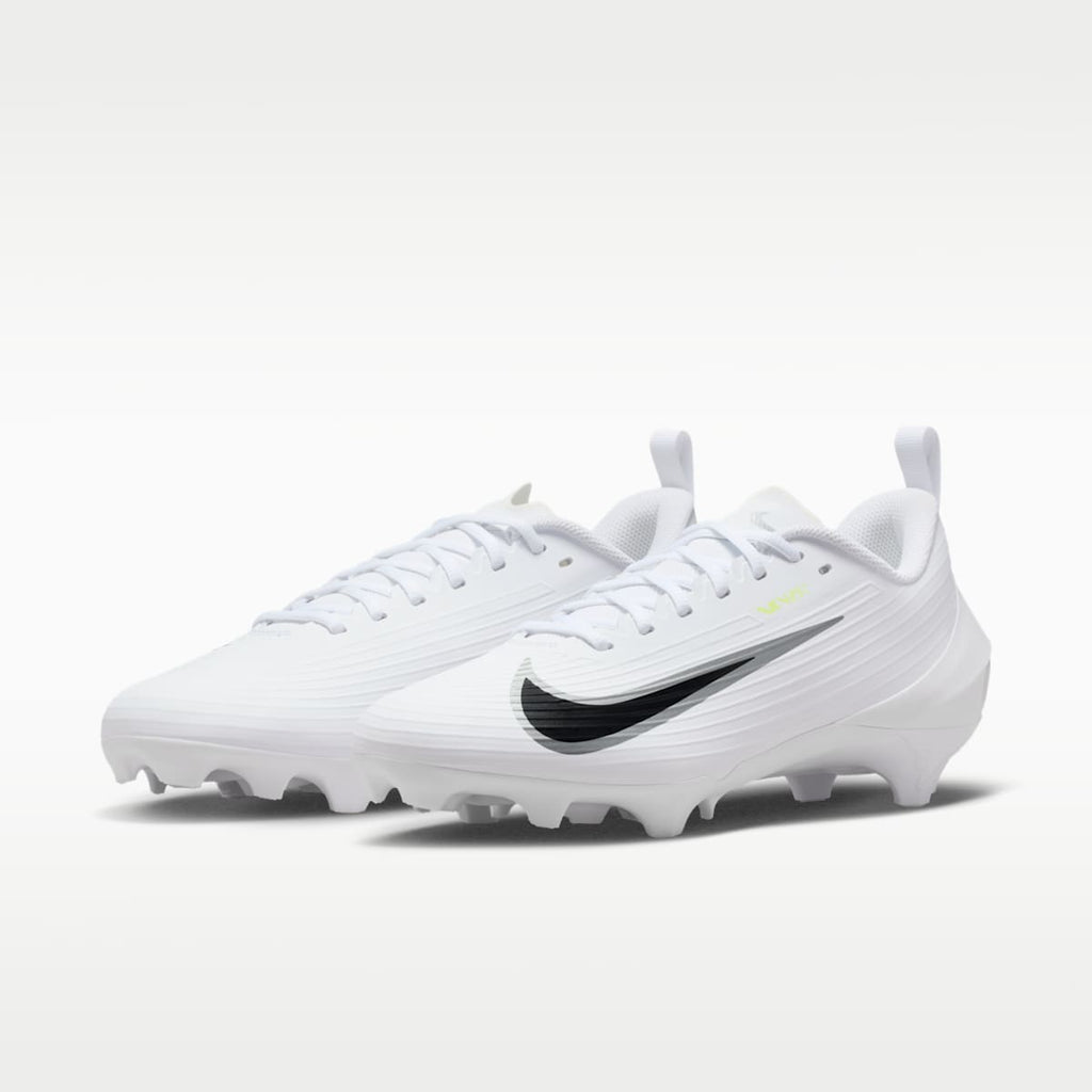 Women's Nike Vapor Speed 3 Football Cleats - White/Volt Ice/Metallic Silver