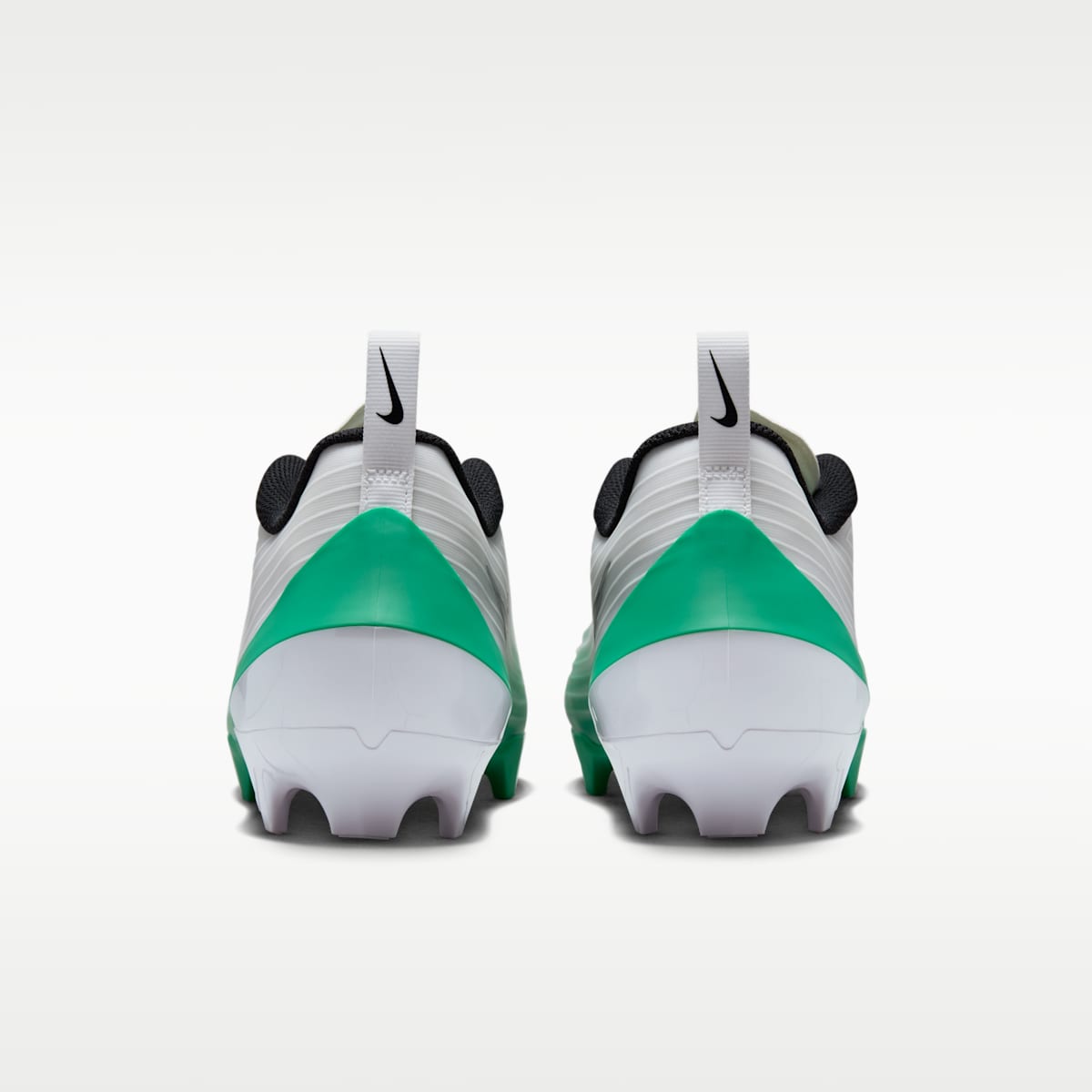 Nike Vapor Speed 3 Football Cleats - White/Stadium Green/Metallic Silver/Black - Image 6