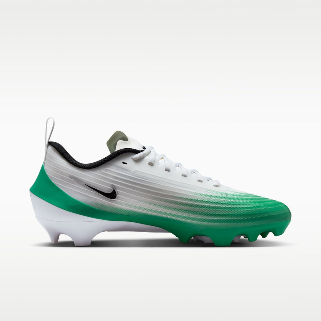 Nike Vapor Speed 3 Football Cleats - White/Stadium Green/Metallic Silver/Black - Image 3