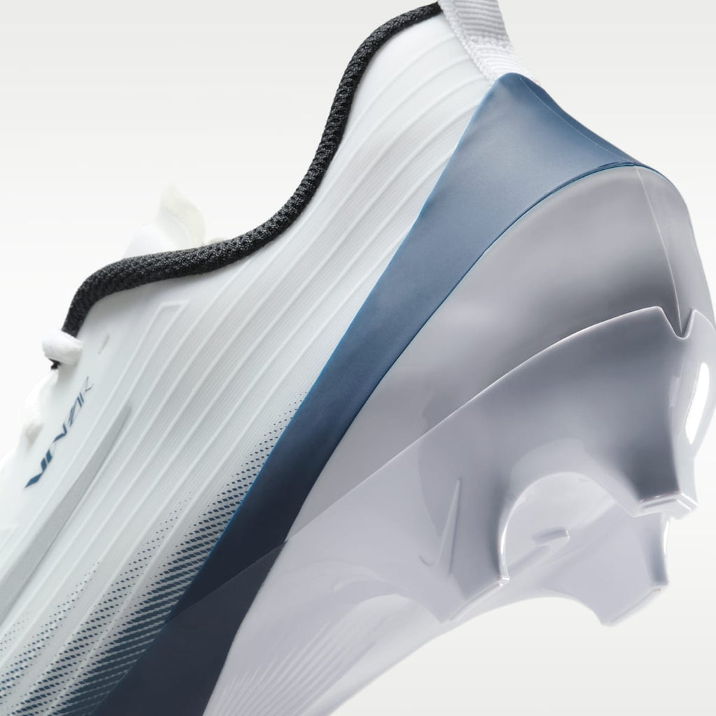 Women's Nike Vapor Speed 3 Football Cleats - White/Midnight Navy/Metallic Silver/Black