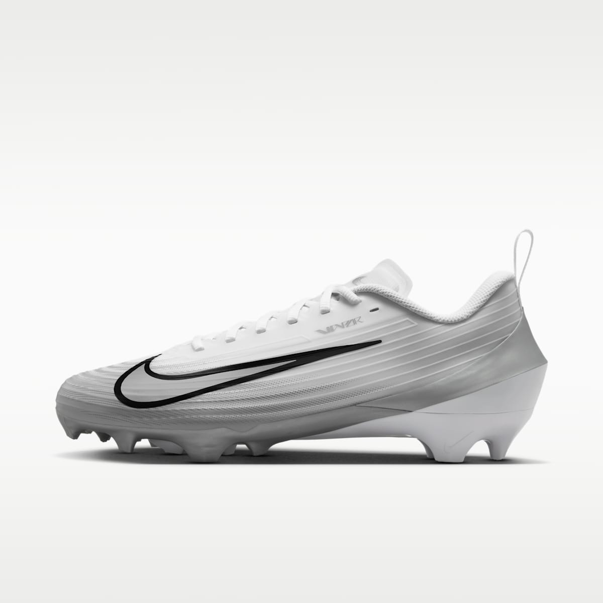 Women's Nike Vapor Speed 3 Football Cleats - White/Summit White/Wolf Grey/Metallic Silver