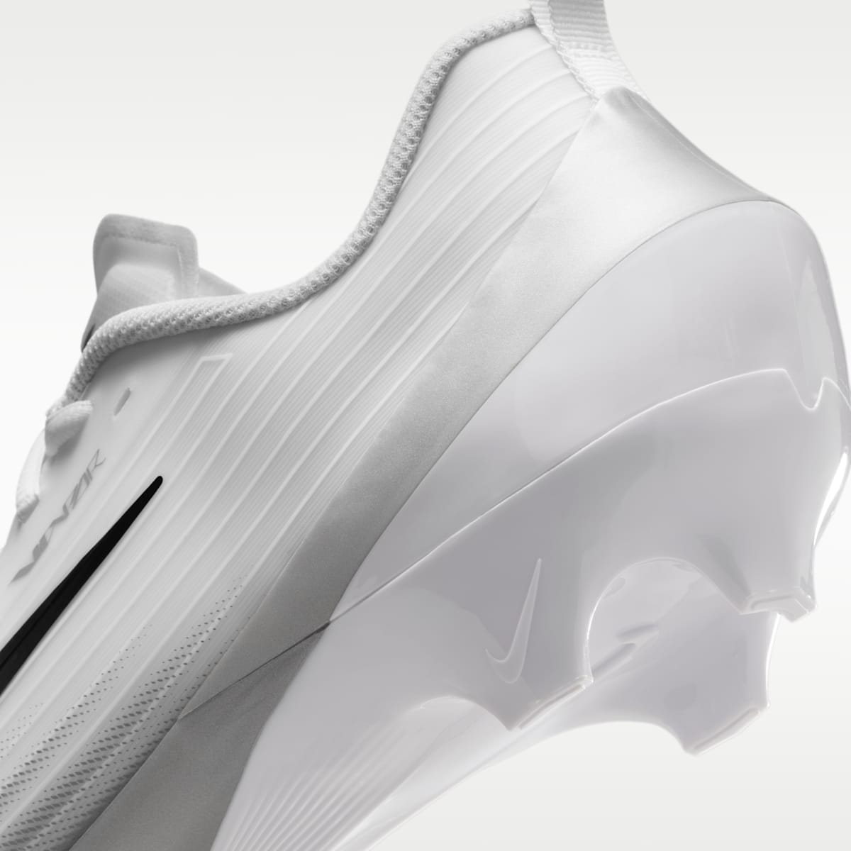Nike Vapor Speed 3 Football Cleats - White/Summit White/Wolf Grey/Metallic Silver - Image 9