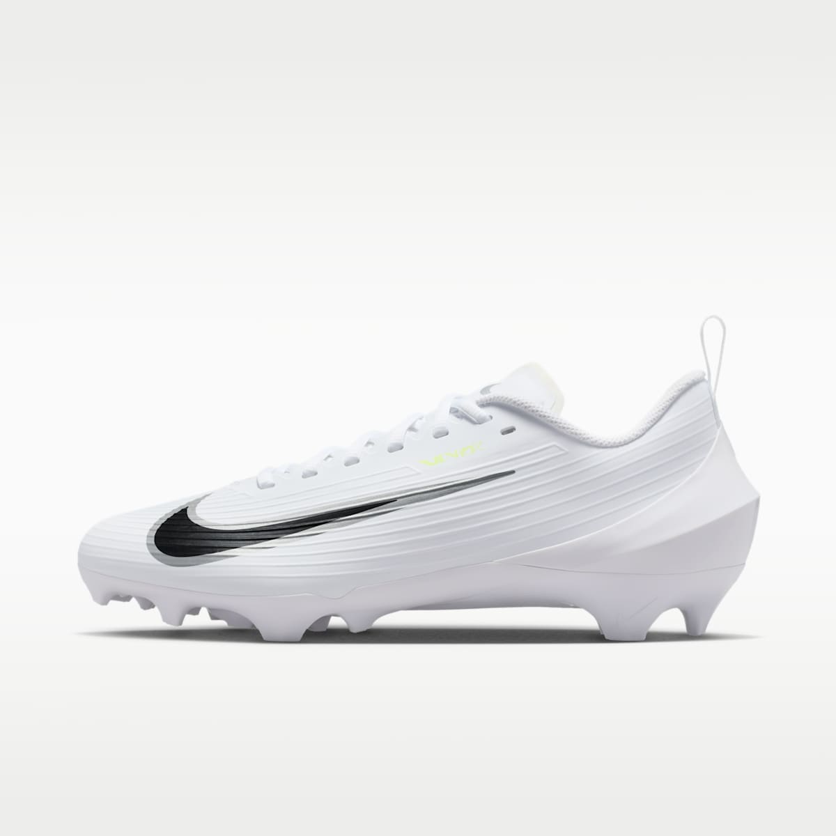 Nike Vapor Speed 3 Football Cleats - White/Volt Ice/Metallic Silver - Image 1