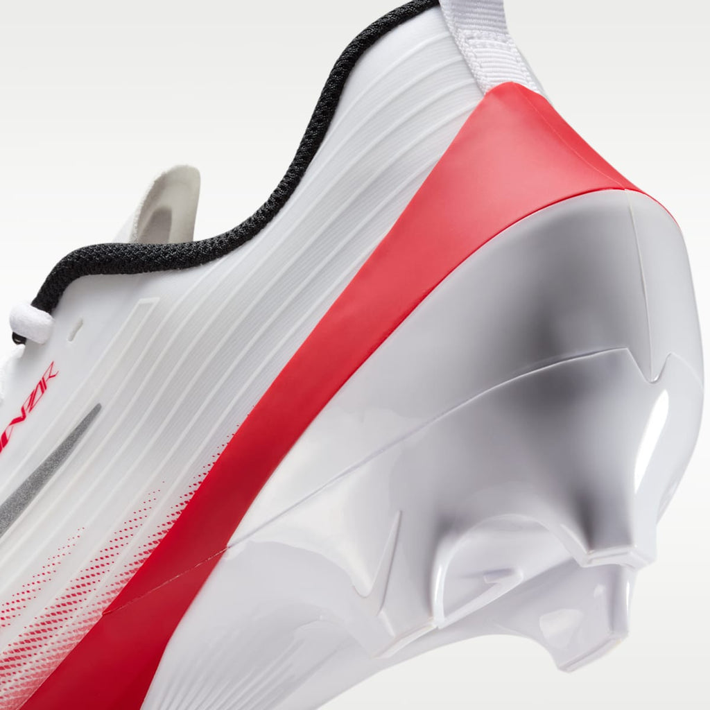Nike Vapor Speed 3 Football Cleats - White/University Red/Black - Image 9