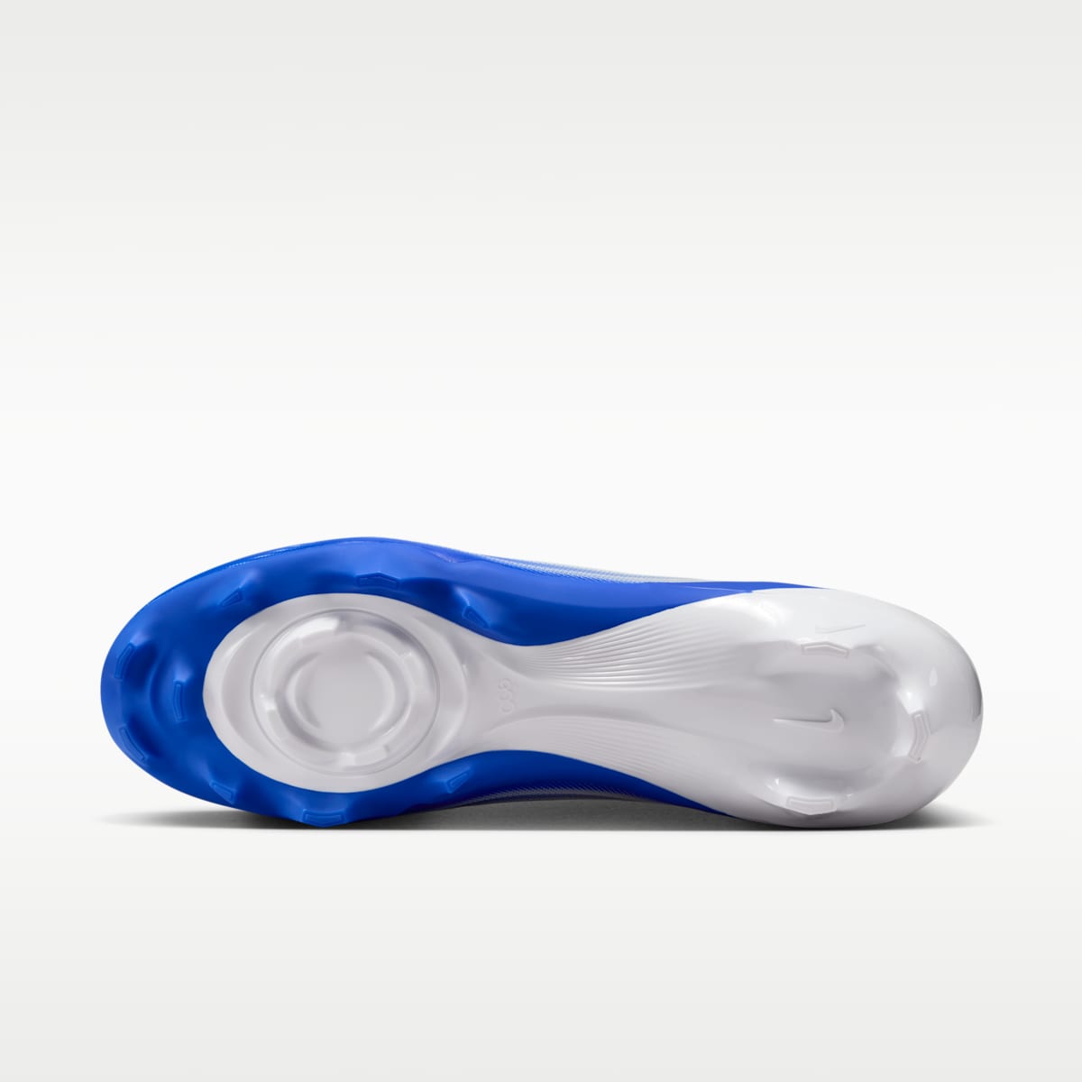 Nike Vapor Speed 3 Football Cleats - White/Racer Blue/Black - Image 2