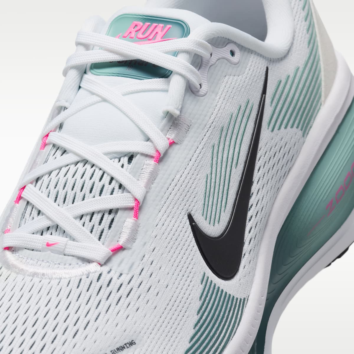 Nike Vomero 18 Men's Road Running Shoes - White/Mineral Slate/Mineral/Black - Image 7