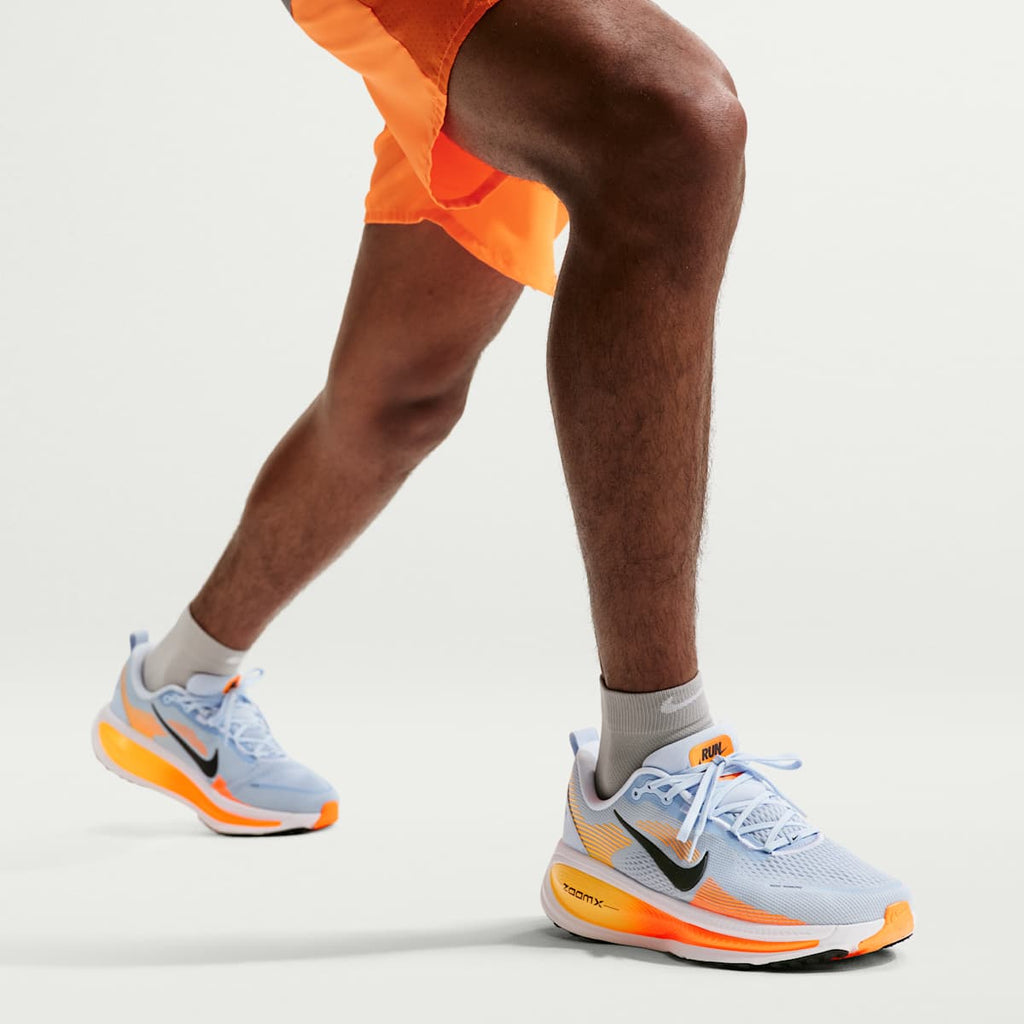 Nike Vomero 18 Men's Road Running Shoes - Hydrogen Blue/Laser Orange/Total Orange/Black - Image 9