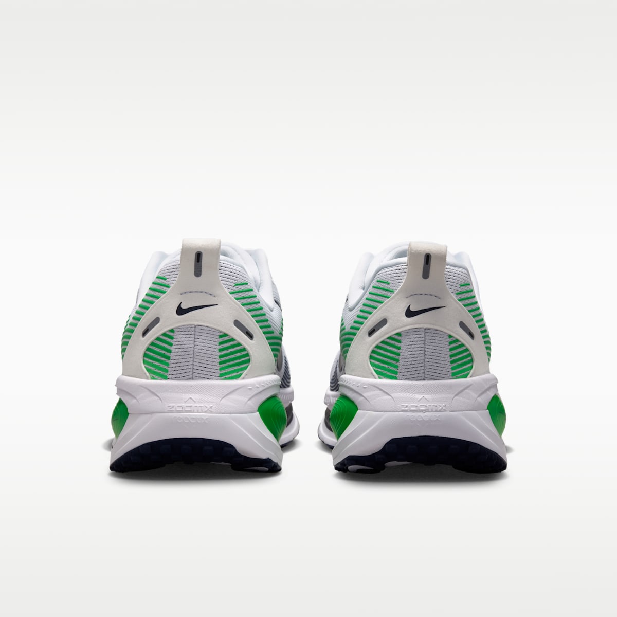 Nike Vomero 18 Men's Road Running Shoes - White/Green Spark/Midnight Navy - Image 6