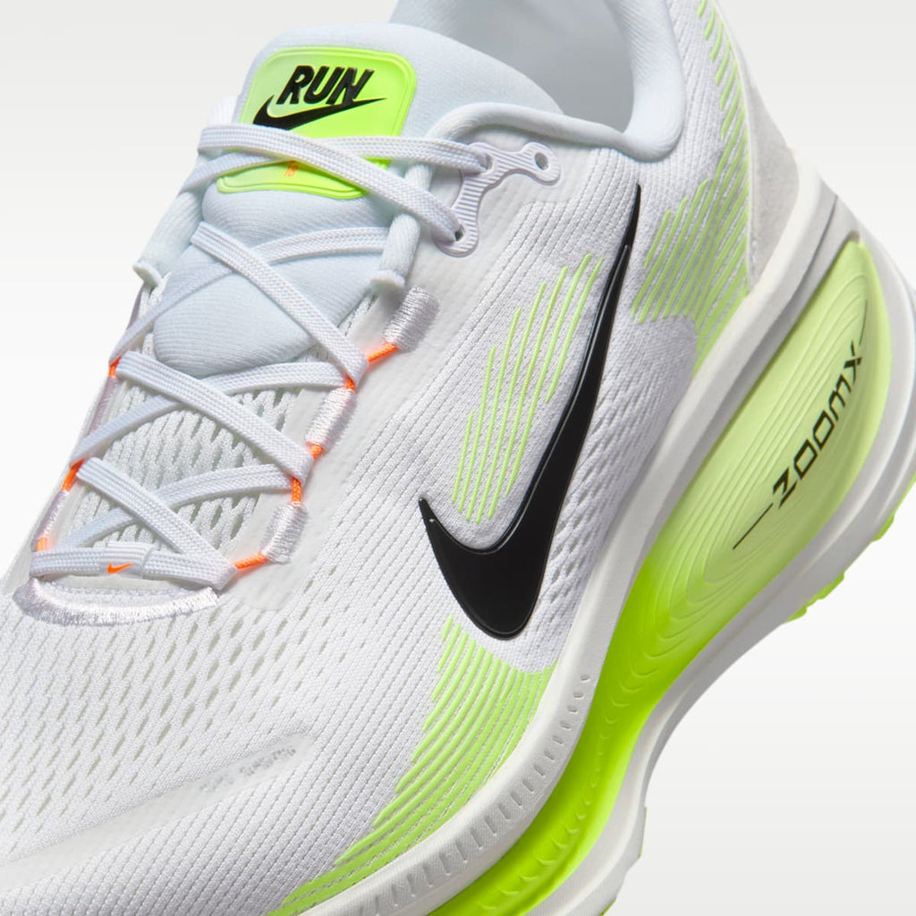 Nike Vomero 18 Men's Road Running Shoes - White/Volt/Barely Volt/Black - Image 7