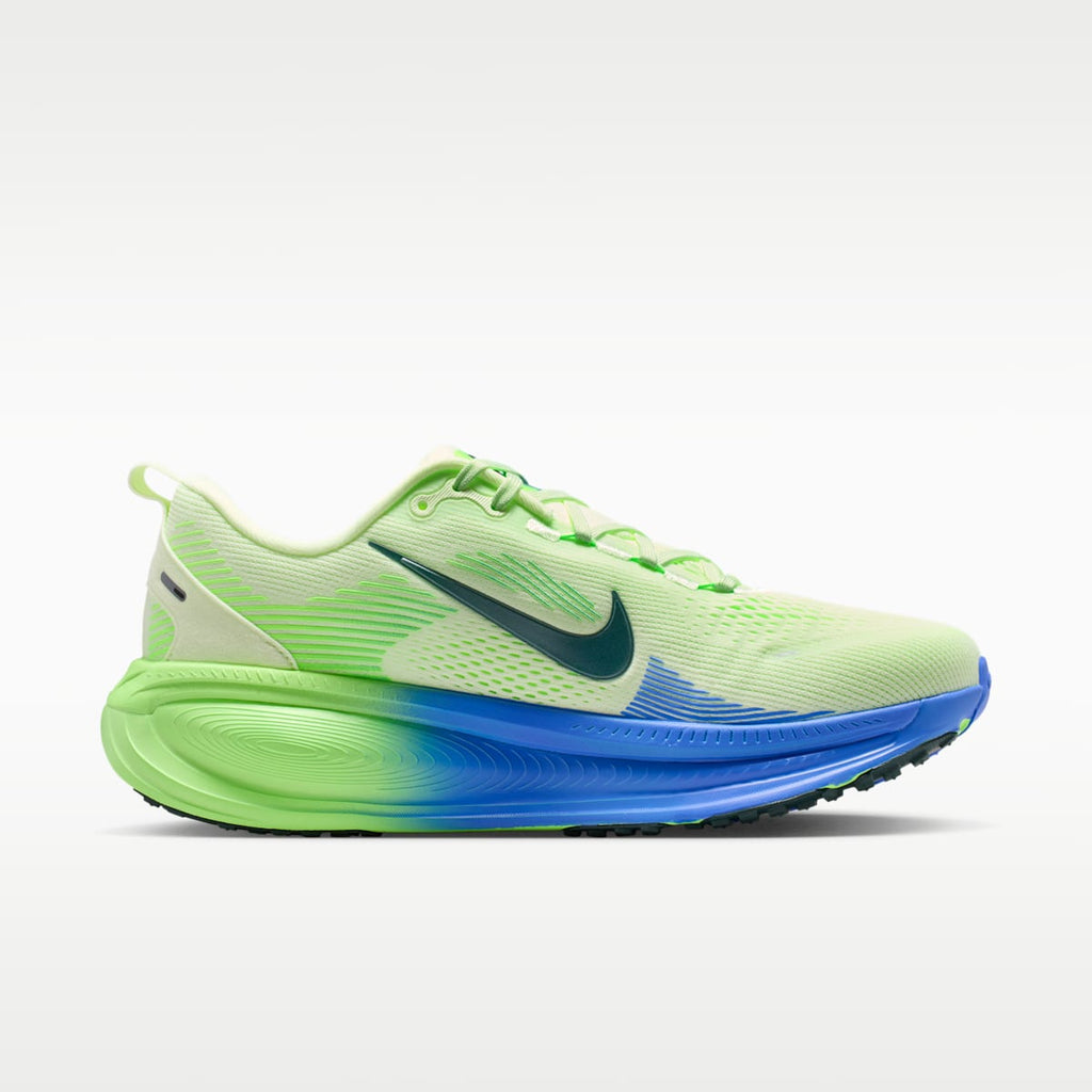 Nike Vomero 18 Men's Road Running Shoes - White/Volt Tint/Sapphire/Black Spruce - Image 3