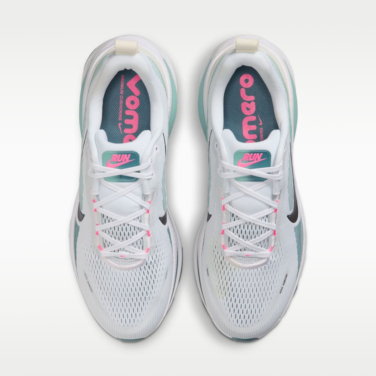Nike Vomero 18 Men's Road Running Shoes - White/Mineral Slate/Mineral/Black - Image 4