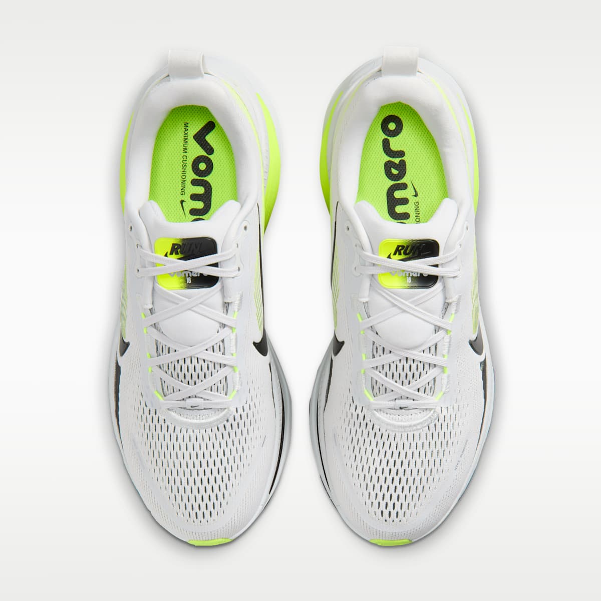 Nike Vomero 18 Men's Road Running Shoes - Photon Dust/Volt/Black - Image 4