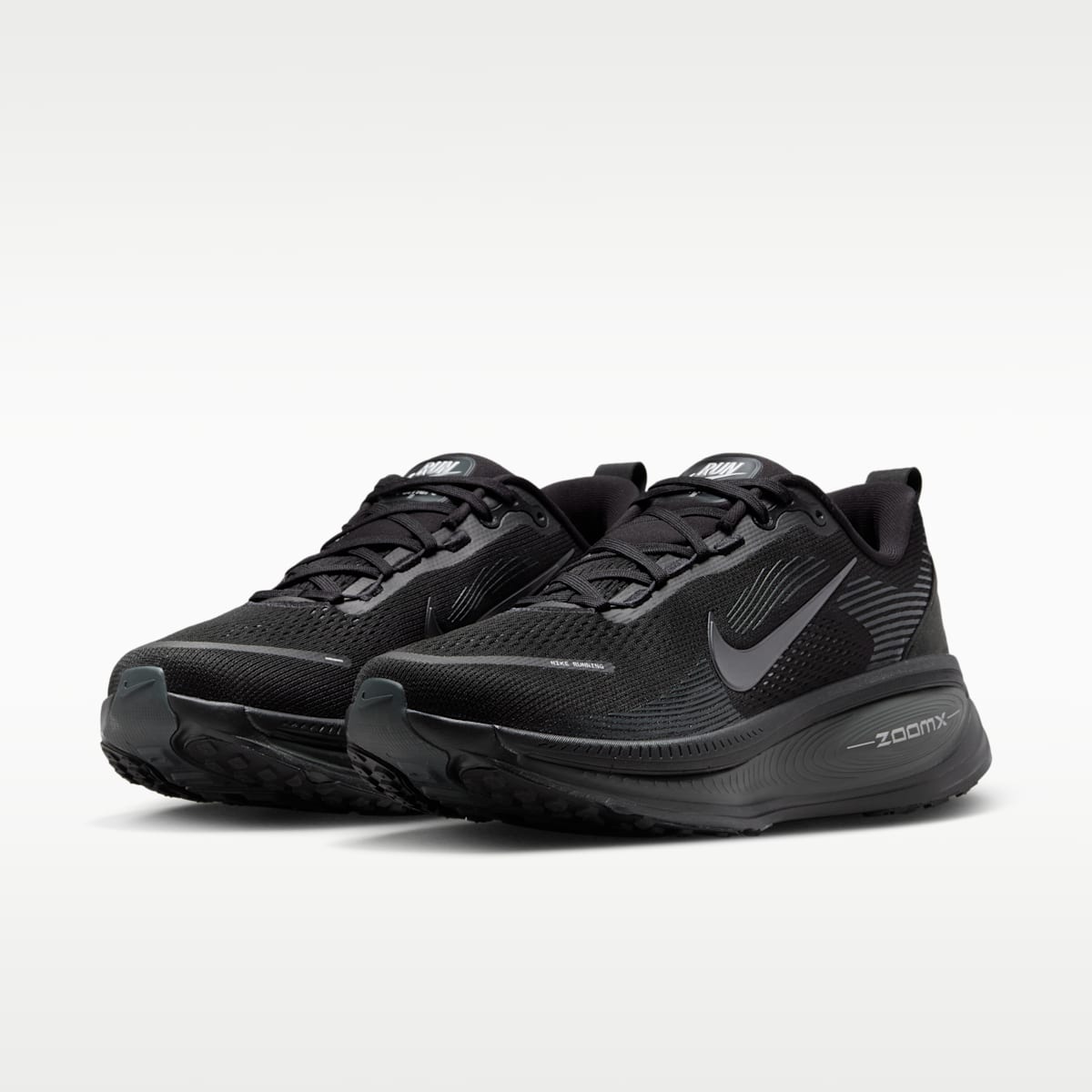 Nike Vomero 18 Men's Road Running Shoes - Black/Dark Smoke Grey/Light Smoke Grey/Black - Image 5