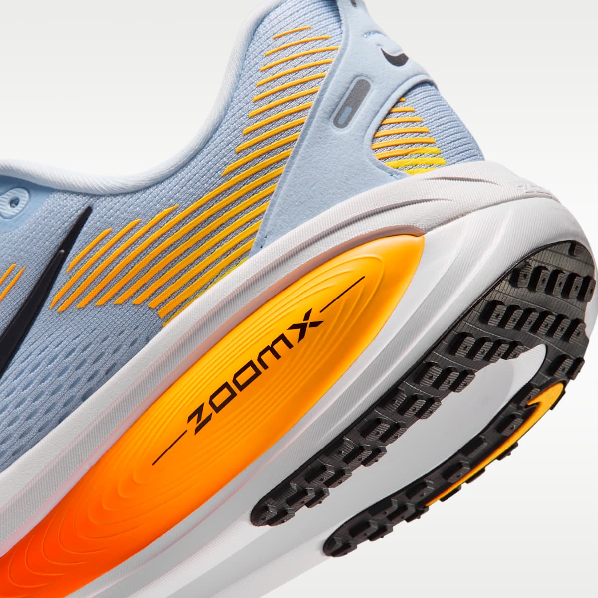 Nike Vomero 18 Men's Road Running Shoes - Hydrogen Blue/Laser Orange/Total Orange/Black - Image 8