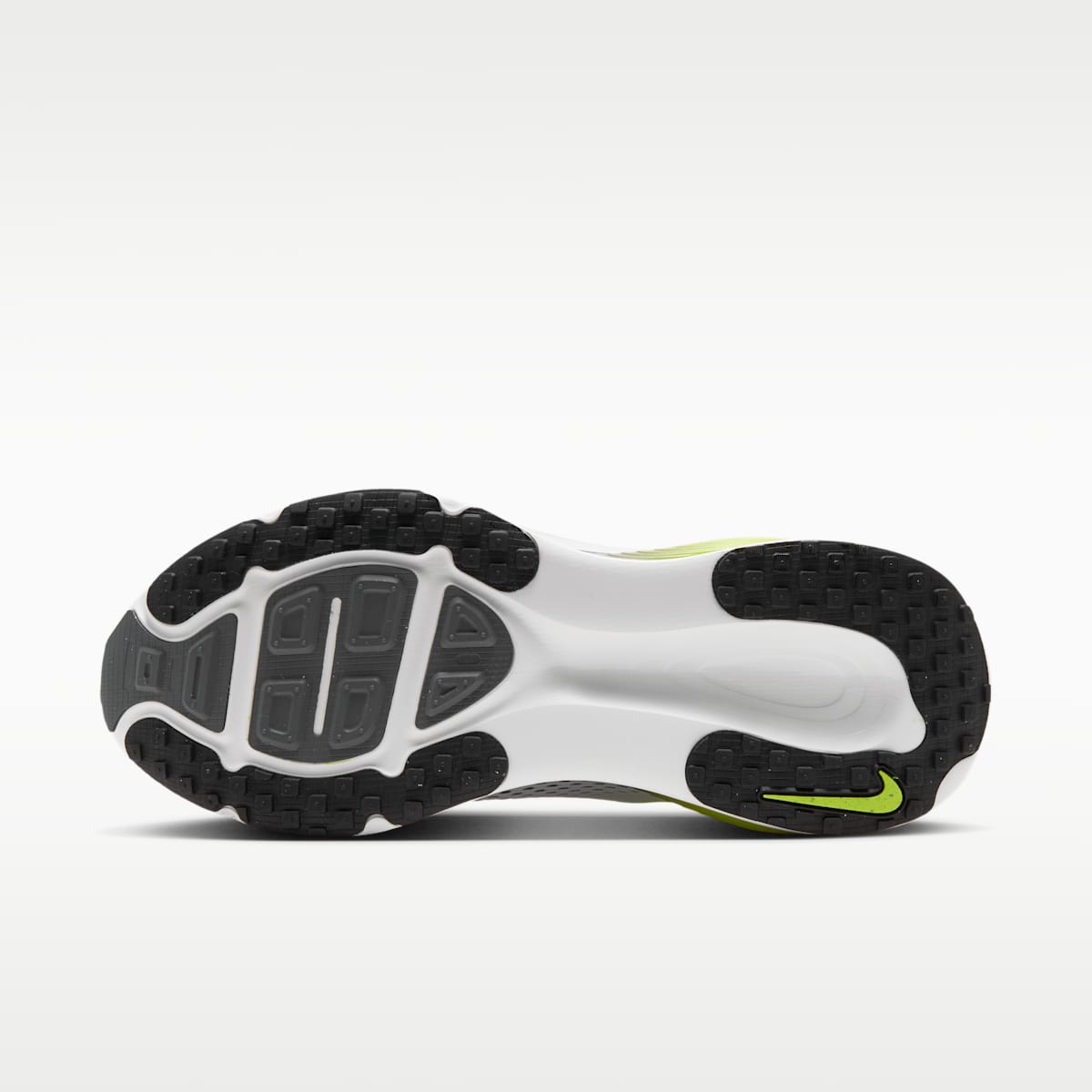 Nike Vomero 18 Men's Road Running Shoes - White/Lemon Venom/Dark Grey/Black - Image 2