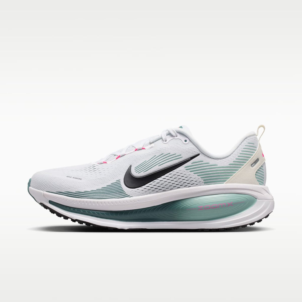 Nike Vomero 18 Men's Road Running Shoes - White/Mineral Slate/Mineral/Black - Image 1