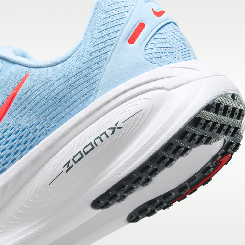 Nike Vomero 18 Men's Road Running Shoes - Ice Blue/White/Blue Fox/Bright Crimson - Image 8