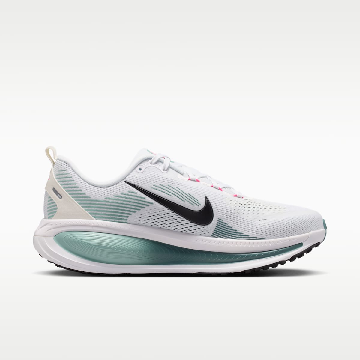 Nike Vomero 18 Men's Road Running Shoes - White/Mineral Slate/Mineral/Black - Image 3