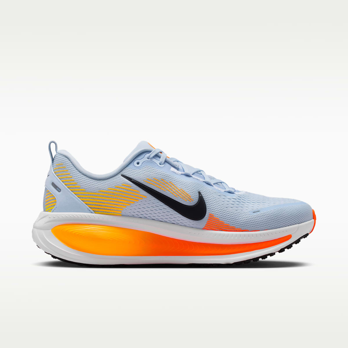 Nike Vomero 18 Men's Road Running Shoes - Hydrogen Blue/Laser Orange/Total Orange/Black - Image 3