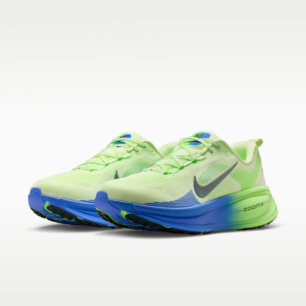 Nike Vomero 18 Men's Road Running Shoes - White/Volt Tint/Sapphire/Black Spruce - Image 5
