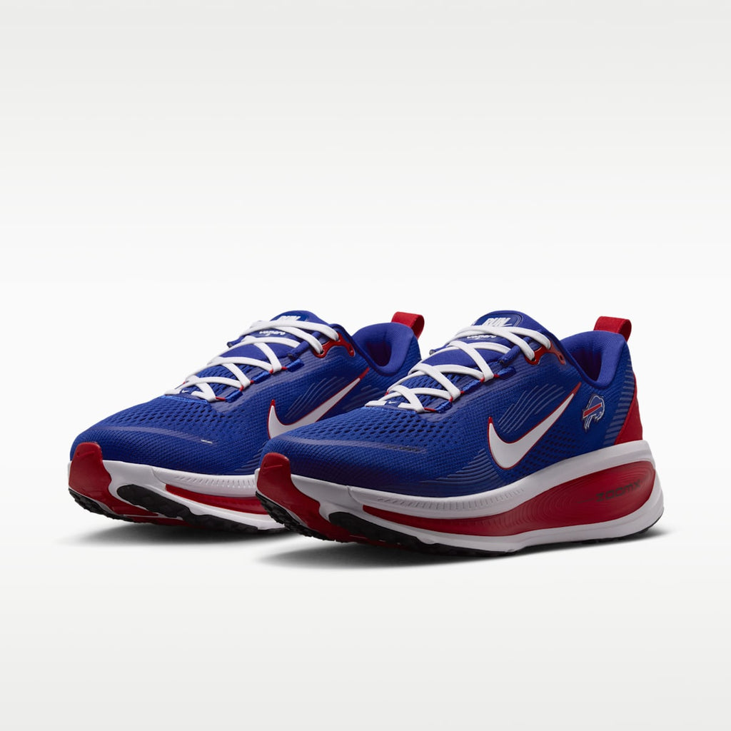 Nike Vomero 18 (Buffalo Bills) Men's NFL Road Running Shoes - Old Royal/University Red/White - Image 5