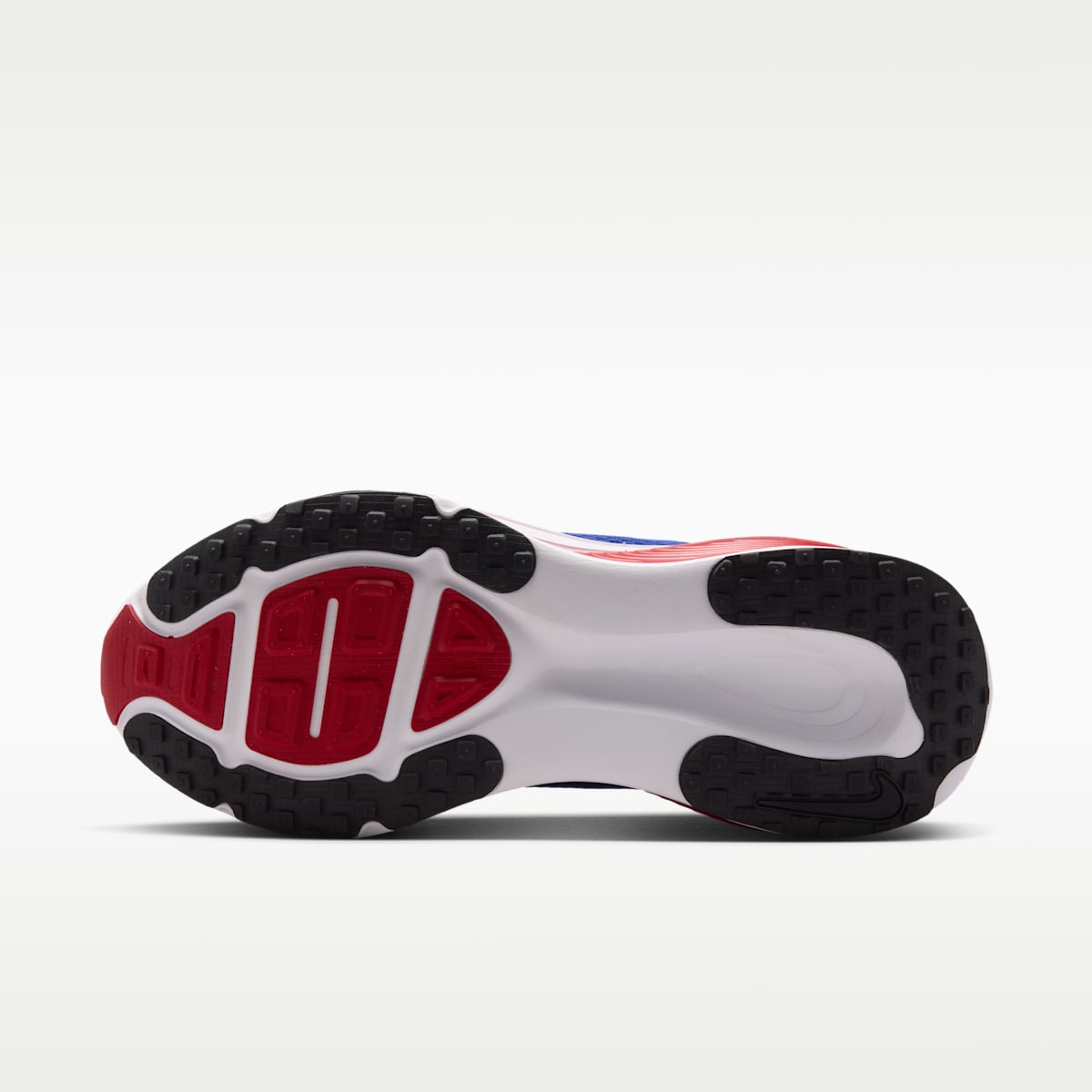 Nike Vomero 18 (Buffalo Bills) Men's NFL Road Running Shoes - Old Royal/University Red/White - Image 2