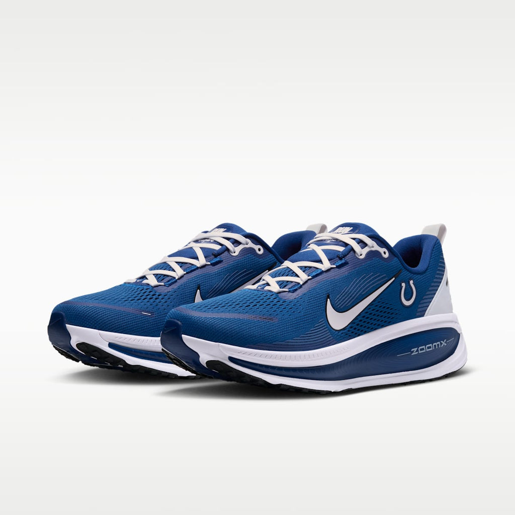 Nike Vomero 18 (Indianapolis Colts) Men's NFL Road Running Shoes - Gym Blue/Black/White - Image 5