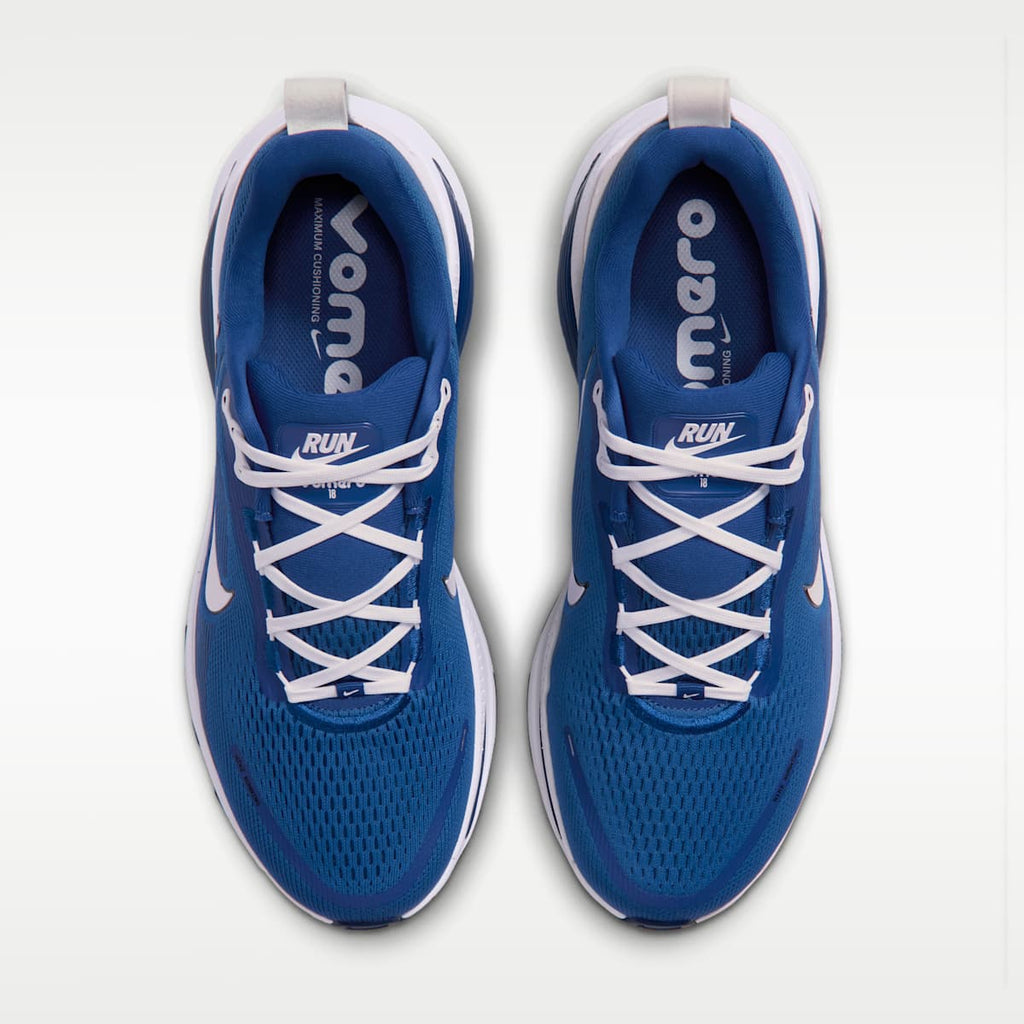 Nike Vomero 18 (Indianapolis Colts) Men's NFL Road Running Shoes - Gym Blue/Black/White - Image 4