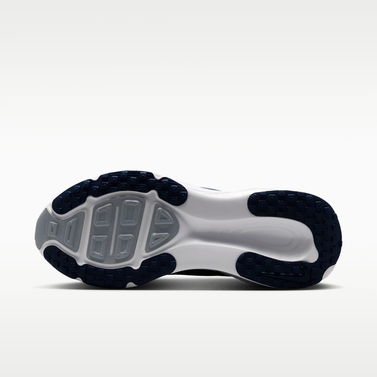 Nike Vomero 18 (Dallas Cowboys) Men's NFL Road Running Shoes - College Navy/Wolf Grey/White - Image 2