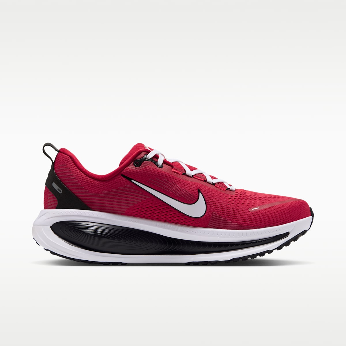 Nike Vomero 18 (Atlanta Falcons) Men's NFL Road Running Shoes - Gym Red/Black/White - Image 3
