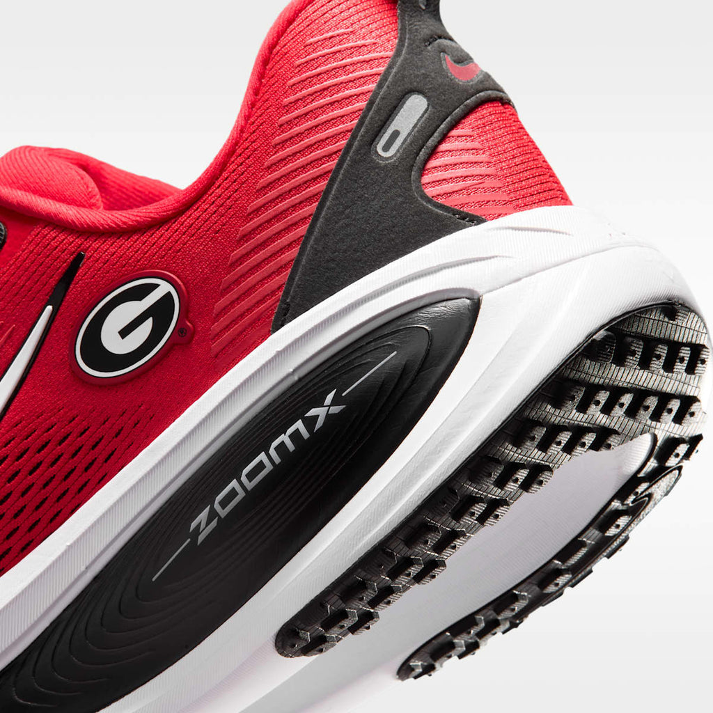 Nike College Vomero 18 (Georgia) Men's Road Running Shoes - University Red/Black/White - Image 8