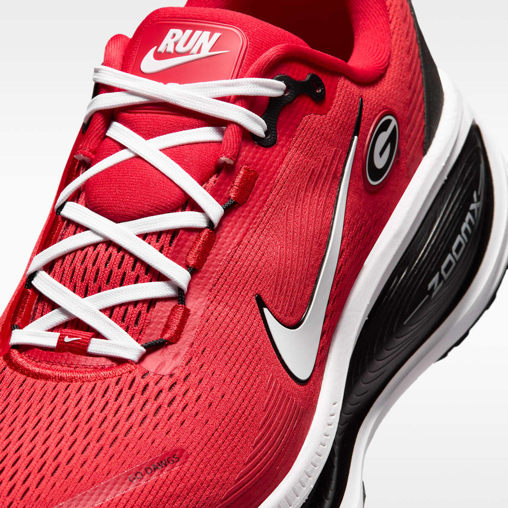 Nike College Vomero 18 (Georgia) Men's Road Running Shoes - University Red/Black/White - Image 7