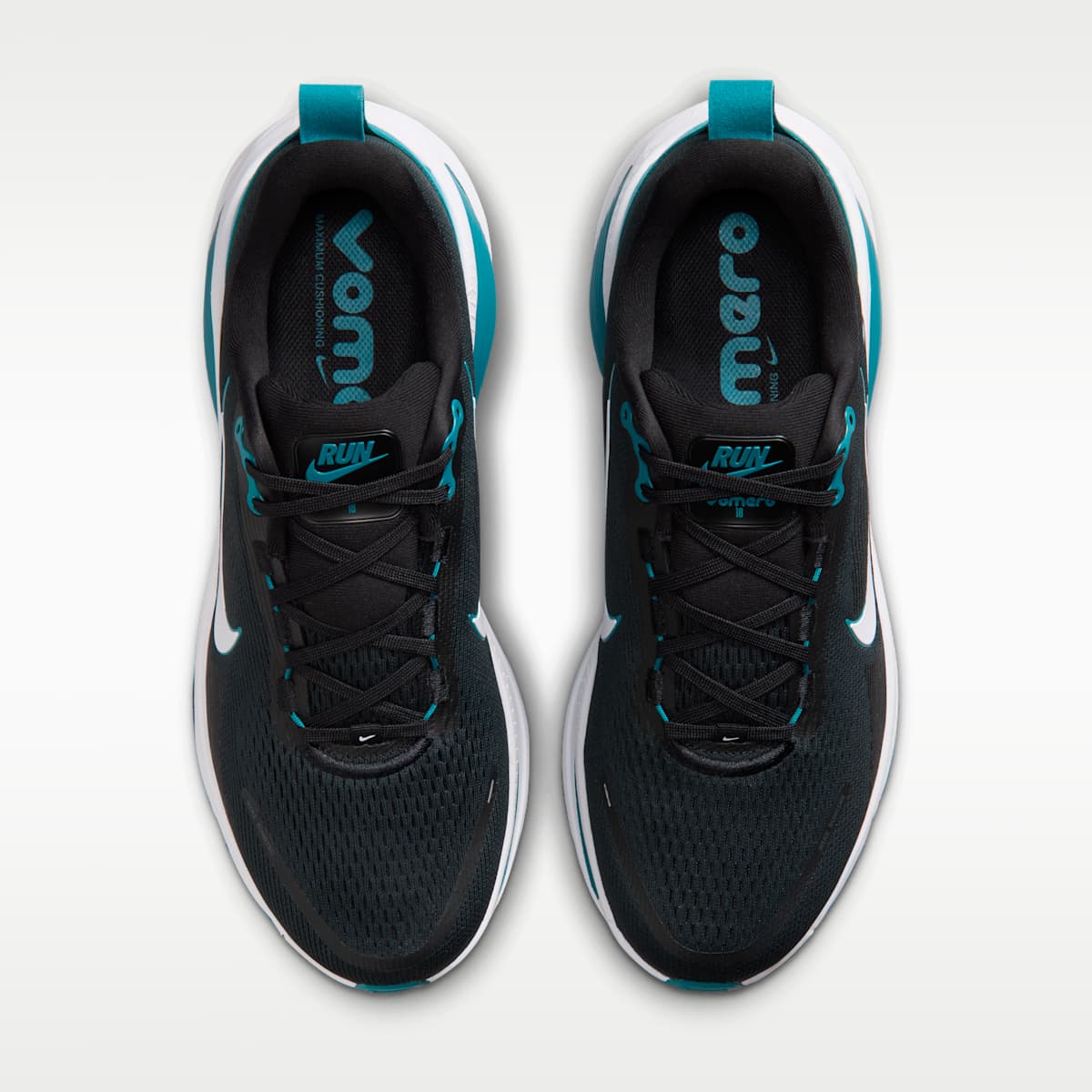 Nike Vomero 18 (Jacksonville Jaguars) Men's NFL Road Running Shoes - Black/Blustery/White - Image 4
