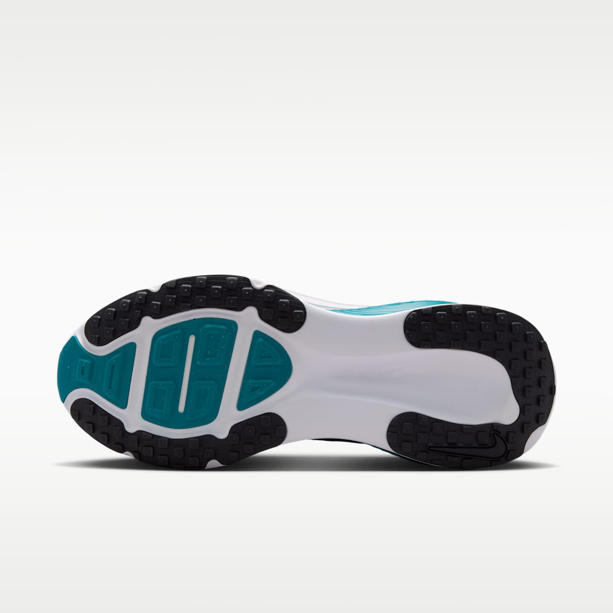 Nike Vomero 18 (Jacksonville Jaguars) Men's NFL Road Running Shoes - Black/Blustery/White - Image 2