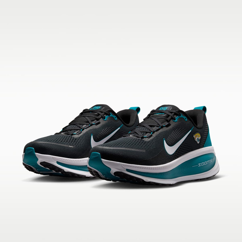 Nike Vomero 18 (Jacksonville Jaguars) Men's NFL Road Running Shoes - Black/Blustery/White - Image 5