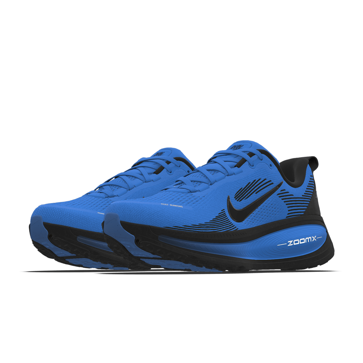 Nike Vomero 18 By You Custom Men's Road Running Shoes - Multi-Color/Multi-Color/Multi-Color - Image 2