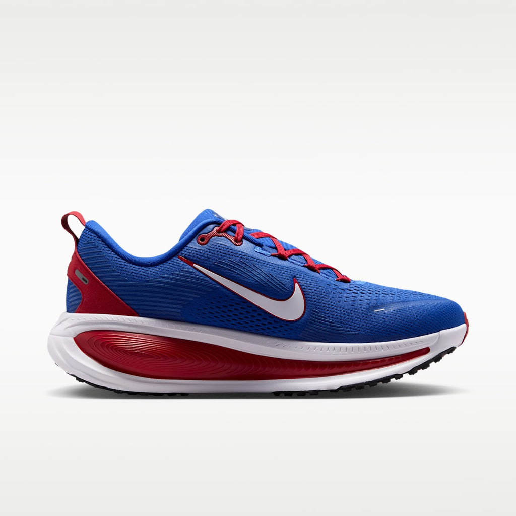 Nike Vomero 18 (New York Giants) Men's NFL Road Running Shoes - Rush Blue/Gym Red/White - Image 3