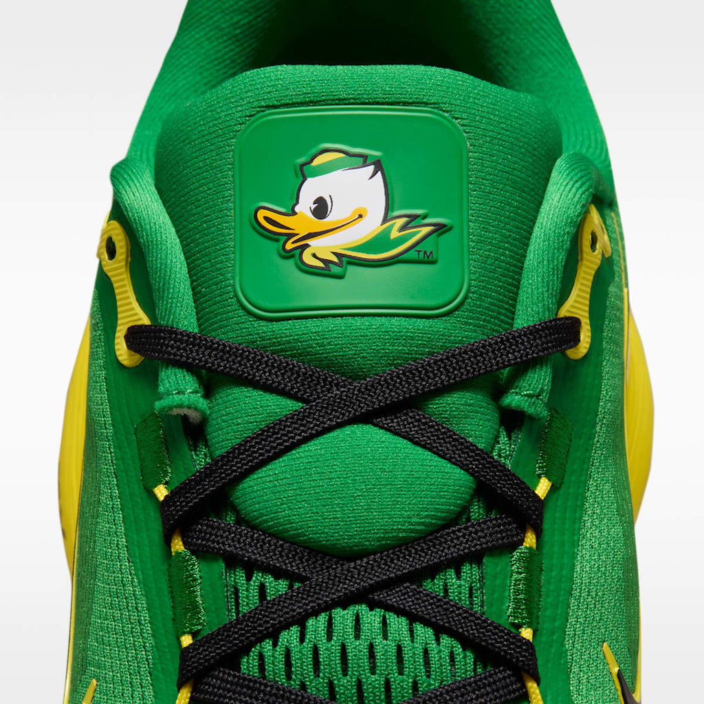 Nike College Vomero 18 (Oregon) Men's Road Running Shoes - Apple Green/White/Black - Image 9