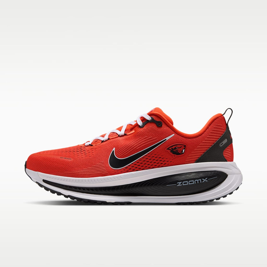Nike College Vomero 18 (Oregon State) Men's Road Running Shoes - Team Orange/Black/White - Image 1