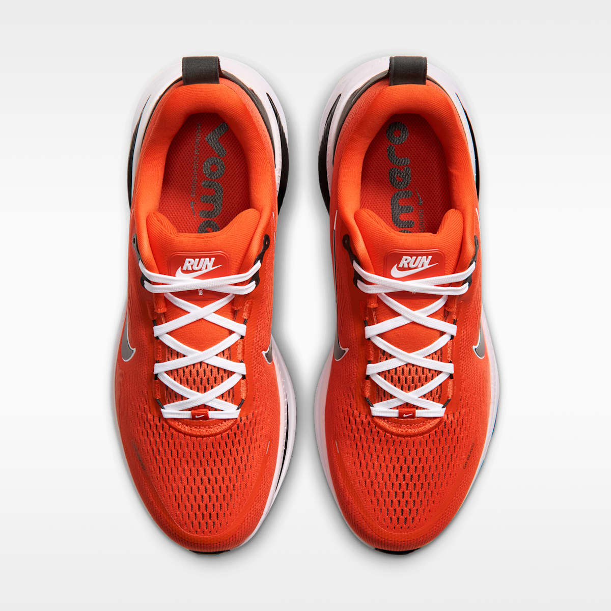 Nike College Vomero 18 (Oregon State) Men's Road Running Shoes - Team Orange/Black/White - Image 4