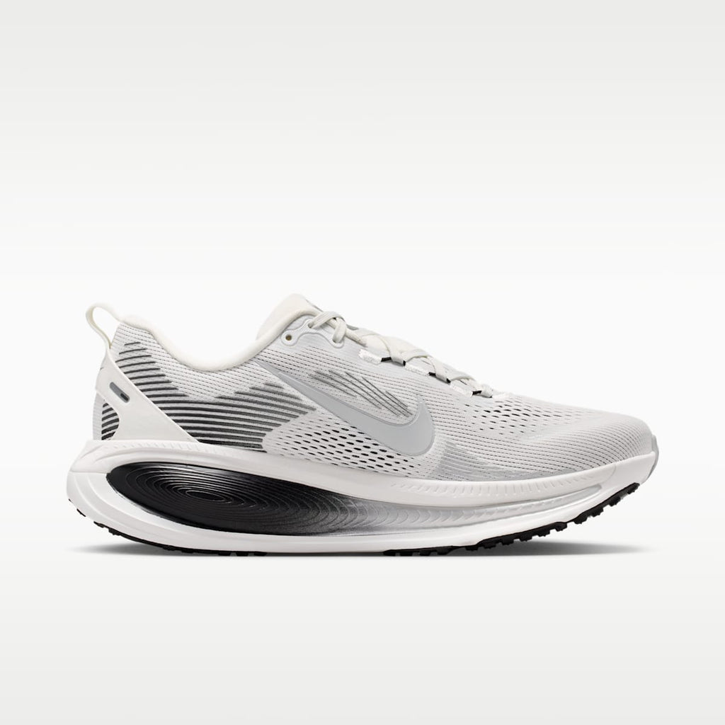 Nike Vomero 18 Men's Road Running Shoes - Summit White/Black/Off White/Metallic Silver - Image 3