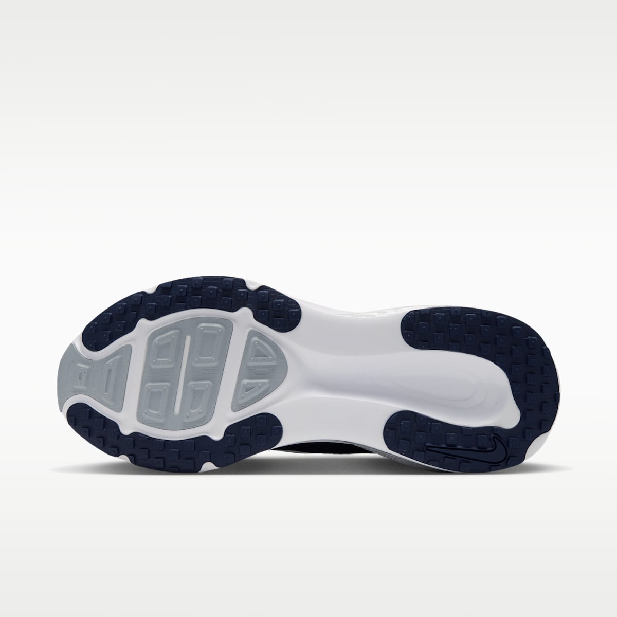 Nike Vomero 18 (Seattle Seahawks) Men's NFL Road Running Shoes - College Navy/Wolf Grey/White - Image 2