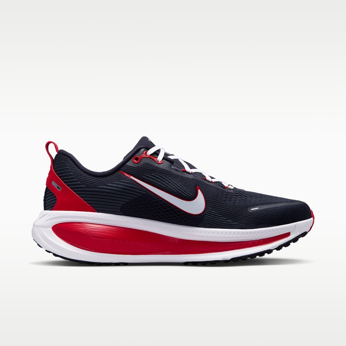Nike Vomero 18 (Houston Texans) Men's NFL Road Running Shoes - Pitch Blue/University Red/White - Image 3