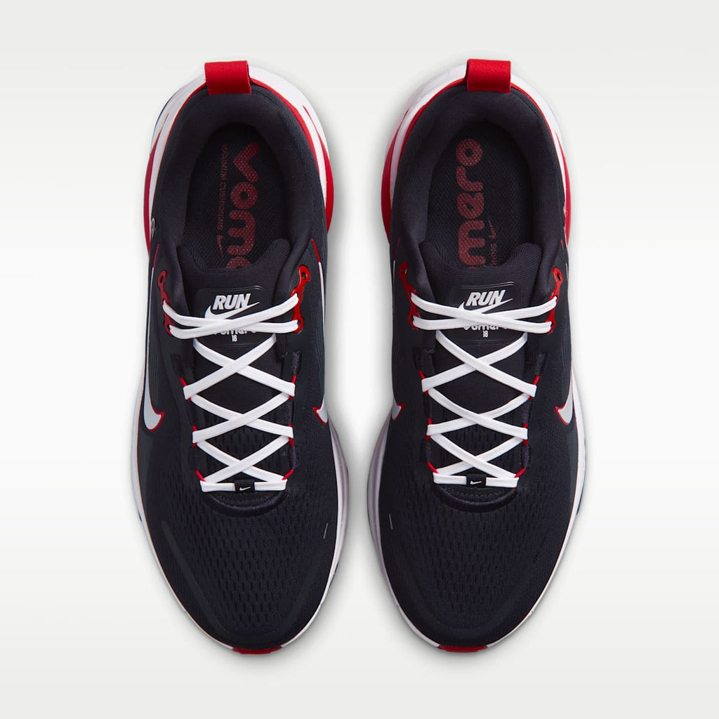 Nike Vomero 18 (Houston Texans) Men's NFL Road Running Shoes - Pitch Blue/University Red/White - Image 4