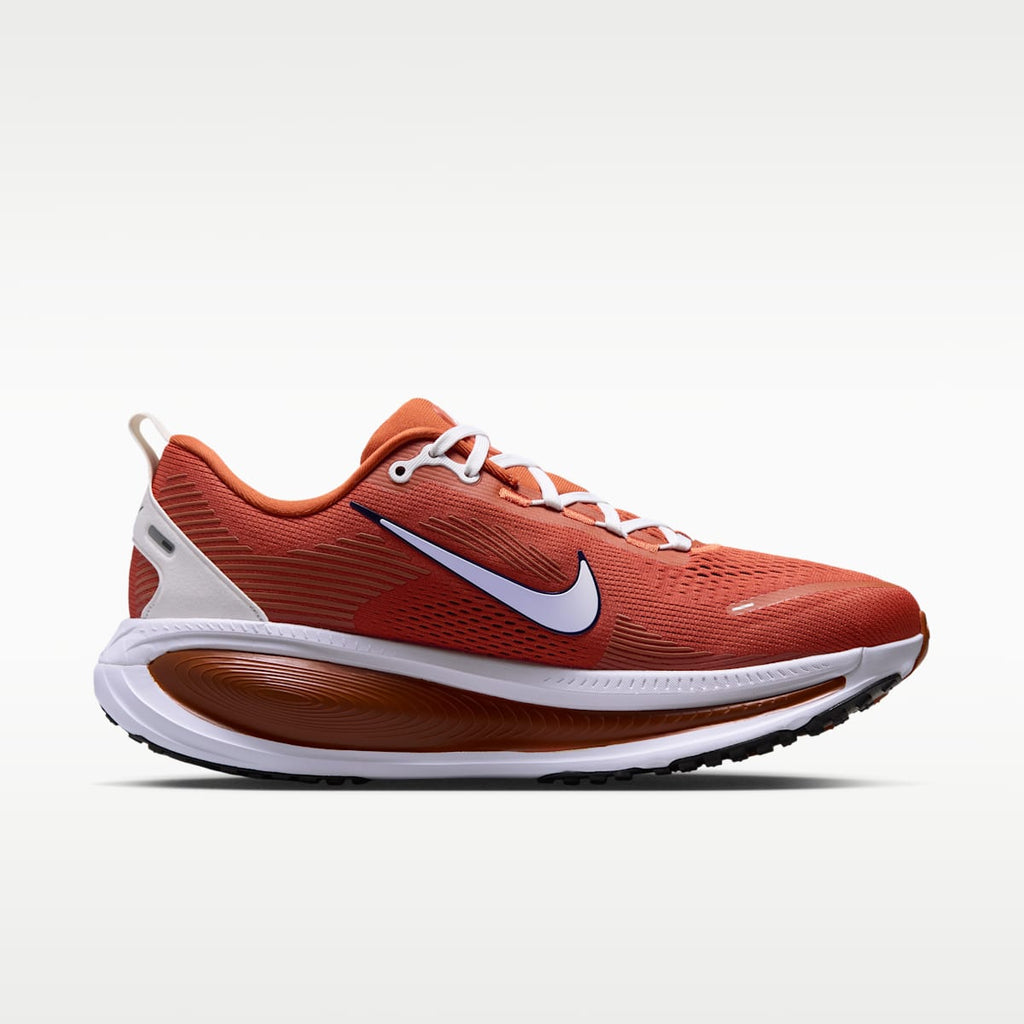 Nike College Vomero 18 (Texas) Men's Road Running Shoes - Desert Orange/Black/White - Image 3