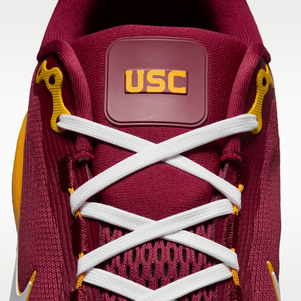 Nike College Vomero 18 (USC) Men's Road Running Shoes - Team Crimson/University Gold/White - Image 9
