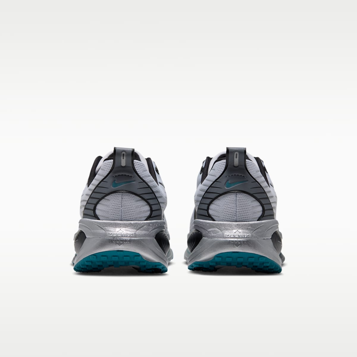Nike Vomero 18  Men's Road Running Shoes - Football Grey/Metallic Cool Grey/Bright Spruce/Black - Image 6
