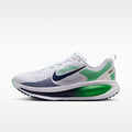 Nike Vomero 18 Men's Road Running Shoes (Wide) - White/Green Spark/Midnight Navy - Image 1