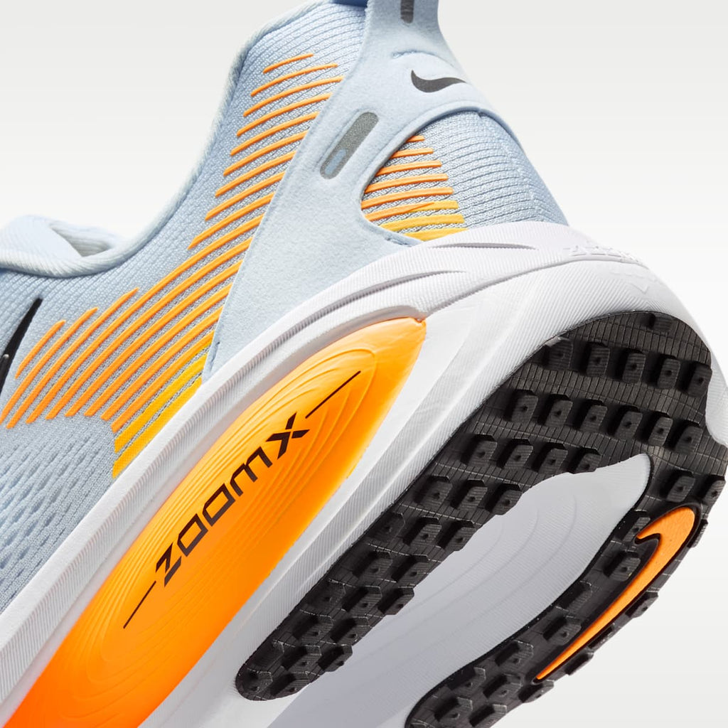 Nike Vomero 18 Men's Road Running Shoes (Wide) - Hydrogen Blue/Laser Orange/Total Orange/Black - Image 8