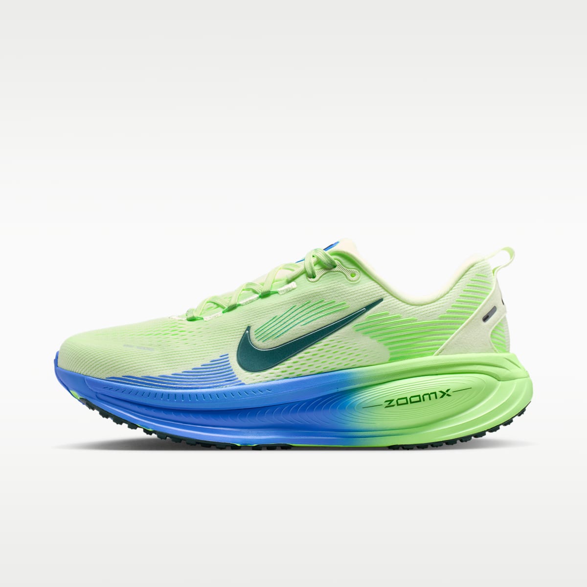 Nike Vomero 18 Men's Road Running Shoes - White/Volt Tint/Sapphire/Black Spruce - Image 1